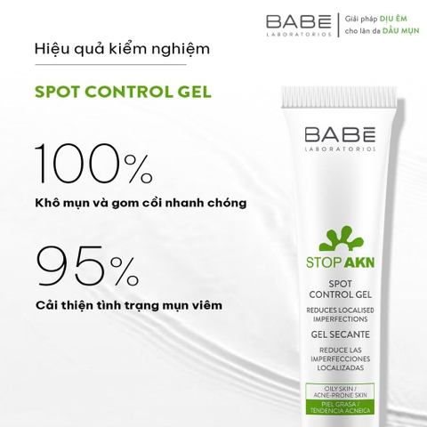 Gel Chấm Mụn Laboratorios Babé Spot Control Gel 8ml