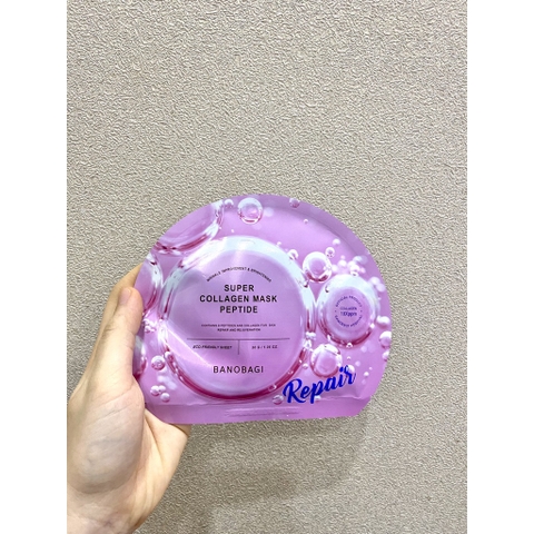 Mặt Nạ Giấy Dưỡng Ẩm Trắng Da Banobagi Stem Cell Vitamin Mask 30ml