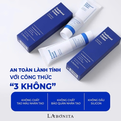 Kem Dưỡng Phục Hồi Vital Panthenol Repair Cream La Bonita 50ML