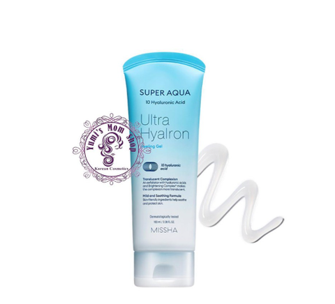 Tẩy tế bào chết Missha Super Aqua Ultra Hyalron Peeling Gel 100ml (Detoxifying Gel)