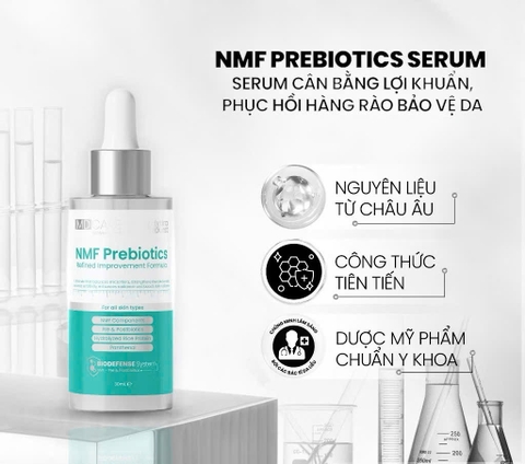 Tinh chất MD Care NMF Prebiotics Serum Cân Bằng Lợi Khuẩn Và Phục Hồi Hàng Rào Bảo Vệ Da 30ml