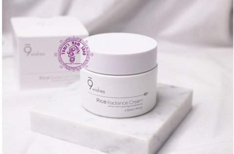 Kem dưỡng trắng da 9wishes Rice Radiance Cream 50ml