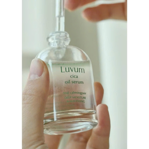 Serum dưỡng Ẩm và làm dịu da Luvum calming repair Cica Oil Serum 30ml