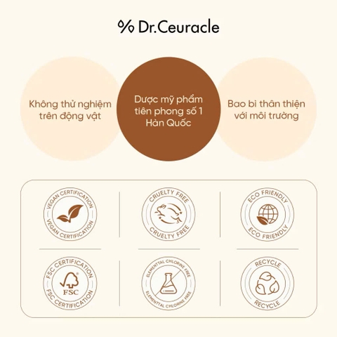 Nước Thần Dưỡng Ẩm Cân Bằng Da 3In1 Dr.Ceuracle Vegan Kombucha Tea Essence 150ml