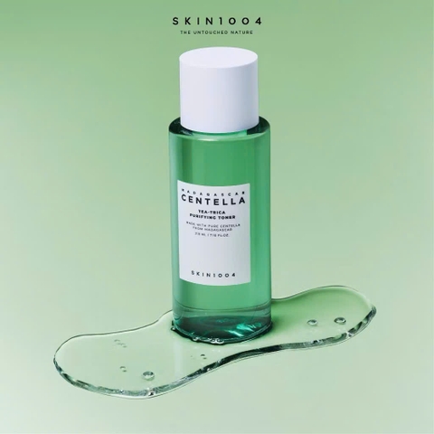 Nước hoa hồng kiểm soát dầu SKIN1004 Madagascar Centella Tea-Trica Purifying Toner 210ml