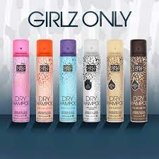 Dầu Gội Khô Girlz Only Dry Shampoo 200ml (Party Nights/ Dawn Til Dusk/ Dazzling Volume/ No Residue Nude)