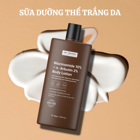 Dưỡng Thể Trắng Da Giúp Da Luôn Mềm Mịn Drceutics Body Lotion 150ML