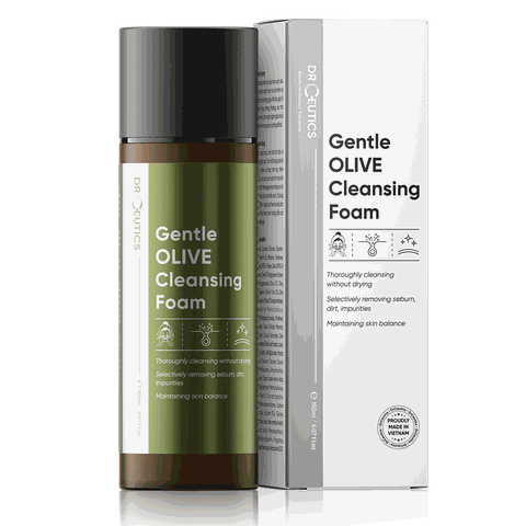 DRCEUTICS Sữa Rửa Mặt Gentle Olive Cleansing Foam 150ml