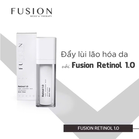 Tinh Chất Hỗ Trợ Giảm Nếp Nhăn Và Làm Săn Chắc Da Fusion Meso Retinol 1.0 30ml