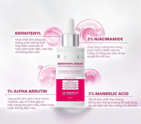 Serum Sáng Da Đa Tầng Và Toàn Diện Thế Hệ Mới MD CARE Brightenyl Serum 30ml