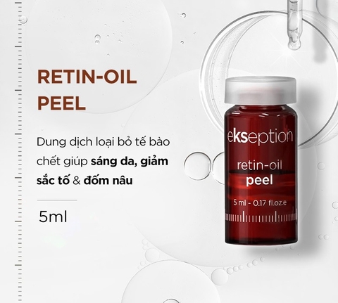 Tinh chất Peel da Ekseption Retin-oil Peel căng bóng, trắng sáng da 5ml