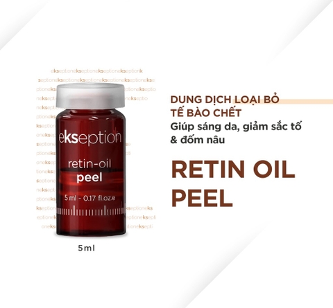 Tinh chất Peel da Ekseption Retin-oil Peel căng bóng, trắng sáng da 5ml