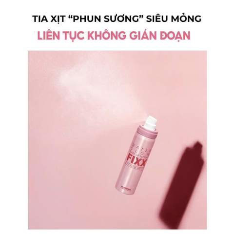 Xịt Dưỡng Nền So Natural Việt Nam Water Glow Make Up Setting Fixx So'Natural 75ml