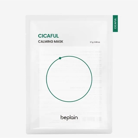 Mặt nạ BEPLAIN chiết xuất rau má giúp phục hồi làm dịu da