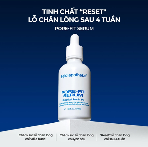 Tinh Chất Chăm Sóc Lỗ Chân Lông Feld Apotheke Pore-Fit Serum 50ml