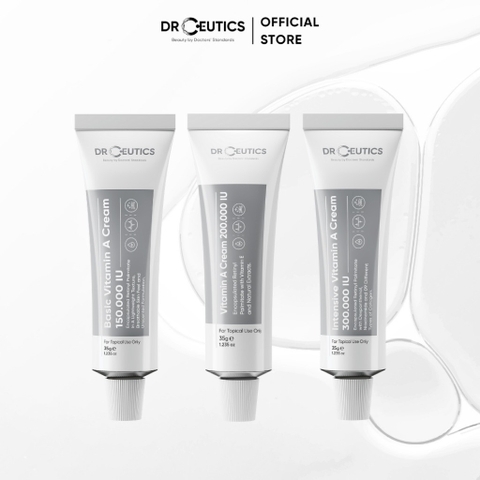 DRCEUTICS Kem Dưỡng Trẻ Hoá Căng Mịn Da Chứa Vitamin A - Cho Mọi Loại Da 35g