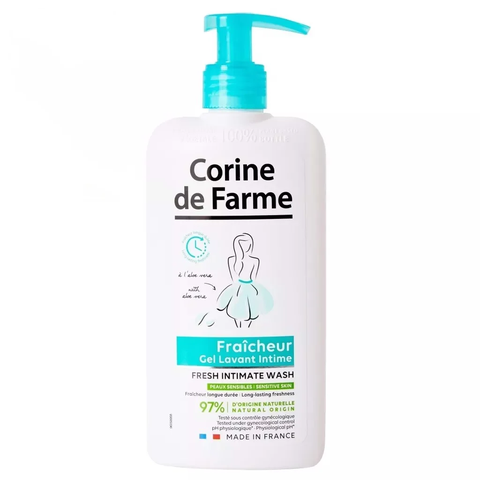 Gel Vệ Sinh Phụ Nữ Corine de Farme Intimate Wash 250ml
