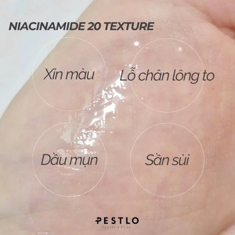 Serum dưỡng trắng PESTLO Rejurecipe Niacinamide 20% 30ml