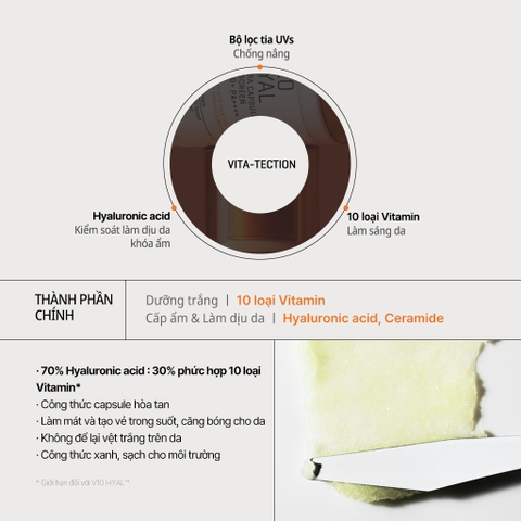 Kem chống nắng Some By Mi V10 Hyal Hydra CAPSULE Suncreen SPF50+ PA++++ 40ml