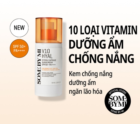 Kem chống nắng Some By Mi V10 Hyal Hydra CAPSULE Suncreen SPF50+ PA++++ 40ml