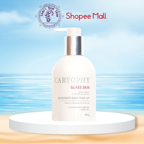 Kem dưỡng trắng da Body Caryophy Glass Skin 300g