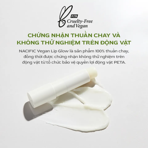 Son dưỡng môi Nacific Vegan Lip Glow 3.9g