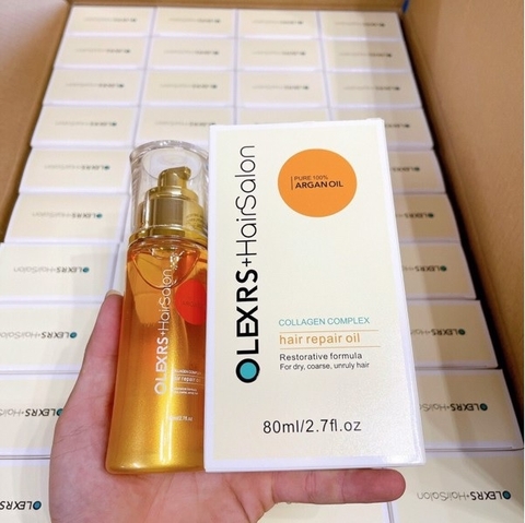 Tinh Dầu Dưỡng Tóc Olexrs HairSalon Collagen Complex Hair Repair Oil