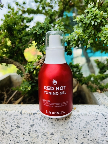 Gel La Bonita Red Hot Toning Gel AHA 25% + Lợi Khuẩn Lactobacillus