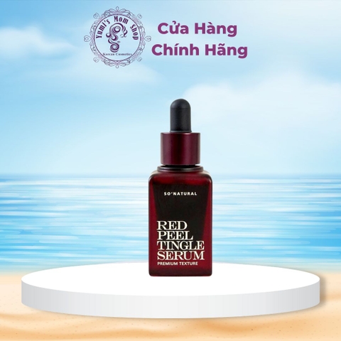 Tinh Chất Tái Tạo Da Sinh Học So Natural Red Peel Tingle Serum Premium 20ML