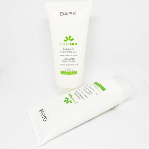 Sữa rửa mặt BABÉ Stop Akn Purifying Cleansing gel cho da dầu mụn