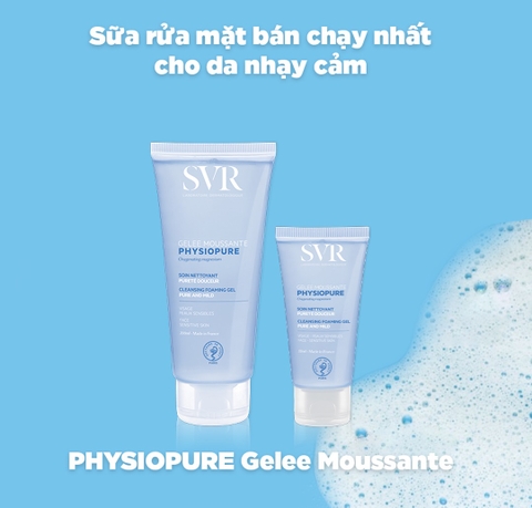 Gel rửa mặt dành cho da nhạy cảm SVR PHYSIOPURE Gelee Moussante