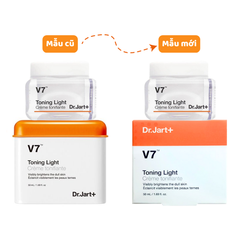 Kem dưỡng trắng da Dr. Jart V7 Toning Light  FULLSIZE 50ML