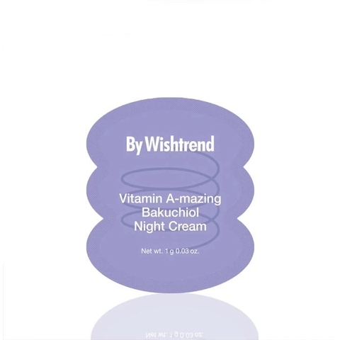 Kem dưỡng da ban đêm By Wishtrend Vitamin A-mazing Bakuchiol Night Cream 30g