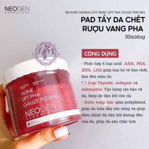 Gạc dầu tẩy trang Neogen Dermalogy Pad