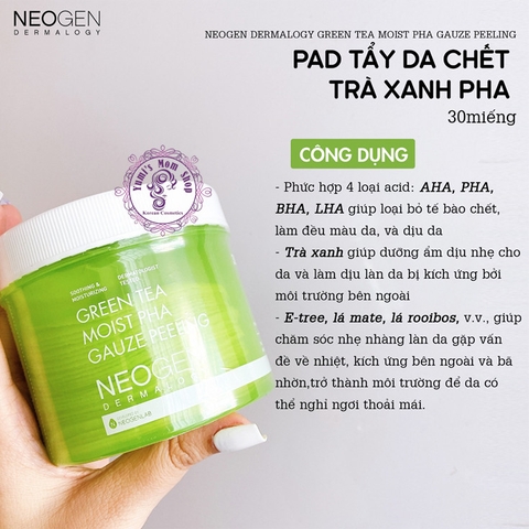 Gạc dầu tẩy trang Neogen Dermalogy Pad