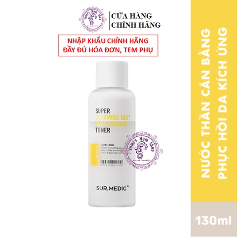 Nước Thần SURMEDIC Super Ceramide 100tm Dual Essence Toner 130ml