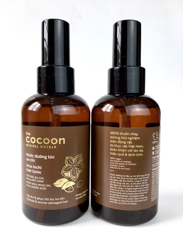 Nước dưỡng tóc Sa-chi Cocoon giúp cấp ẩm và phục hồi hư tổn 140ml