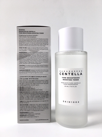 Nước hoa hồng Skin1004 Madagascar Centella Tone Brightening Boosting Toner 210ml