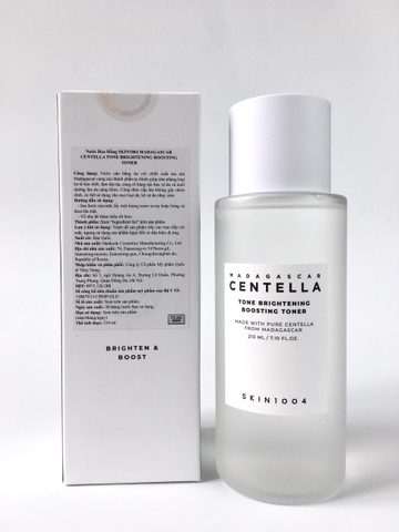 Nước hoa hồng Skin1004 Madagascar Centella Tone Brightening Boosting Toner 210ml