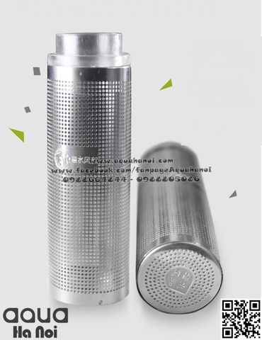 Bịt tép inox 304 - Miệng mica - Phi 12 mm - Ngăn hút cá tép con vào máy lọc hồ thủy sinh