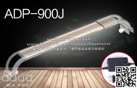 Đèn LED SunSun ADP 900J siêu mỏng gác thành hồ cá cảnh thủy sinh - siêu sáng trắng - dài 90 cm