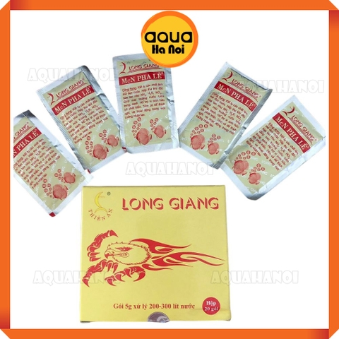 Men vi sinh Long Giang làm trong nước bể cá - Men Pha Lê