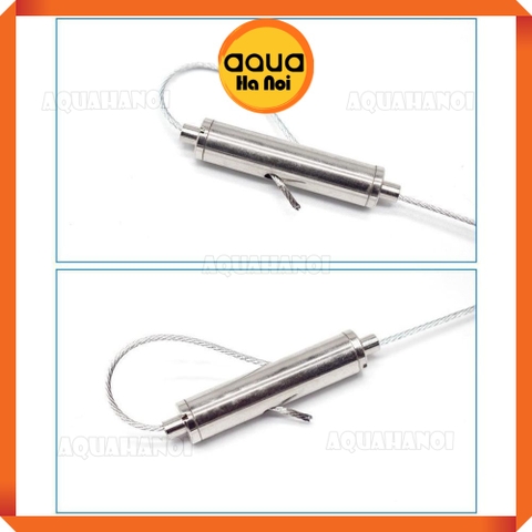 ỐC siết cáp / Nút khóa cáp / Ốc rút cáp - Treo đèn LED hồ thủy sinh, đèn máng, treo tranh ảnh - Khóa 2 chiều