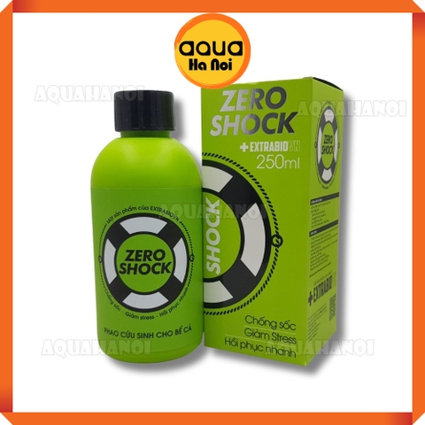 Zero Shock 250ml - Khử độc nước, giúp giảm stress cho cá, dưỡng cá siêu khỏe