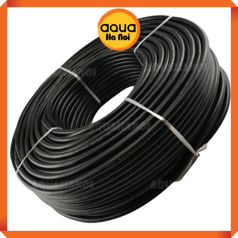 Dây sủi Oxy CO2 chống gập - dùng cho máy sủi Oxy CO2, cục sủi đĩa hồ cá thủy sinh - Phi 4 mm - Màu đen