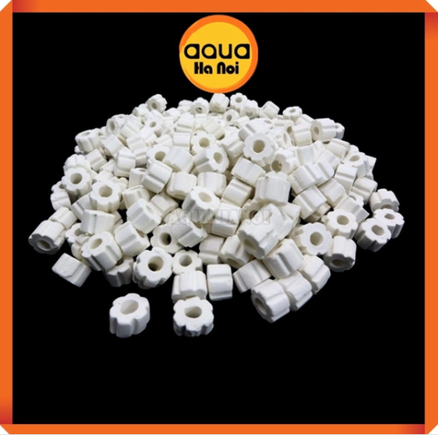 Sứ lọc Mountain Tree - Mini Ring - Vật liệu lọc cao cấp khử NO3, NH3 hồ cá thủy sinh