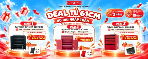 Deal Tủ CSPS 61cm – Mua Tủ Nhận Quà, Ghép 122cm & 183cm Vẫn Áp Dụng Ưu Đãi