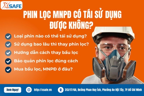 Phin Lọc Mặt Nạ Phòng Độc Có Tái Sử Dụng Được Không?