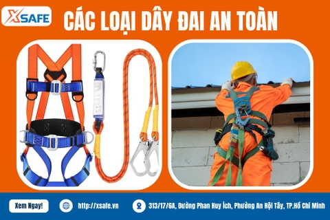 Các Loại Dây Đai An Toàn Làm Việc Trên Cao Đạt Chuẩn TCVN