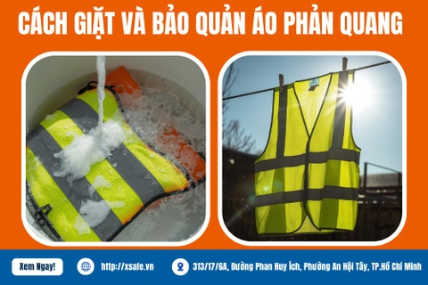 Cách Giặt Và Bảo Quản Áo Phản Quang Bền Đẹp